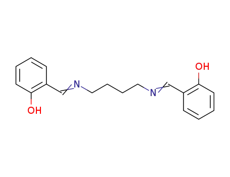 Molecular Structure of 3955-57-5 (N,N'-BIS(SALICYLIDENE)-1,4-BUTANEDIAMINE)