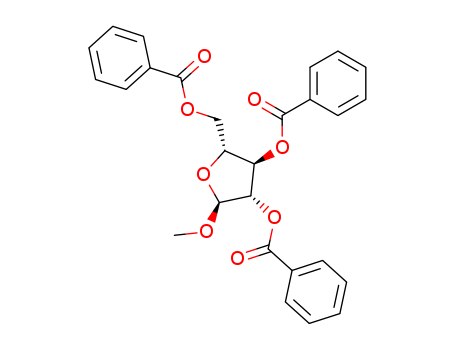 (3,4-dibenzoyloxy-5-methoxy-oxolan-2-yl)methyl benzoate cas  7473-42-9