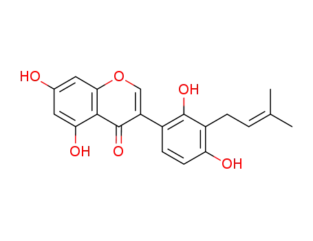 Molecular Structure of 66056-19-7 (LICOISOFLAVONE A)