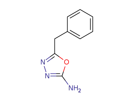 Molecular Structure of 31803-00-6 (5-BENZYL-1,3,4-OXADIAZOL-2-YLAMINE)