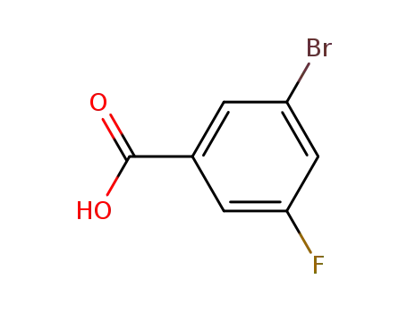 Molecular Structure of 176548-70-2 (3-Bromo-5-fluorobenzoic acid)