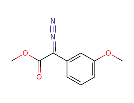 Molecular Structure of 384365-49-5 (methyl 2-diazo-2-(3-methoxyphenyl)acetate)