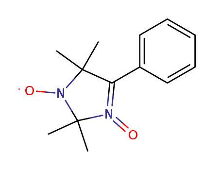1H-Imidazol-1-yloxy,2,5-dihydro-2,2,5,5-tetramethyl-4-phenyl-, 3-oxide