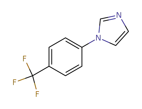 Molecular Structure of 25371-98-6 (1-(4-TRIFLUOROMETHYLPHENYL)IMIDAZOLE)