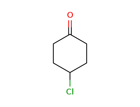 Molecular Structure of 21299-26-3 (4β-Chlorocyclohexanone)