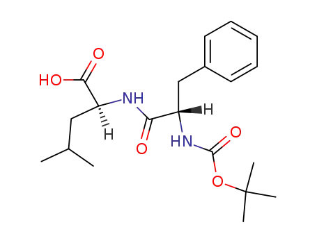 Molecular Structure of 33014-68-5 (BOC-PHE-LEU-OH)