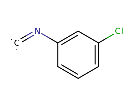 Molecular Structure of 32686-54-7 (Benzene, 1-chloro-3-isocyano- (9CI))