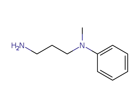 Molecular Structure of 53485-07-7 (N-(3-AMINOPROPYL)-N-METHYLANILINE)