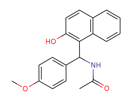 N-[(2-Hydroxynaphthalen-1-yl)-(4-methoxyphenyl)methyl]acetamide