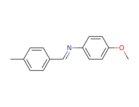 4-methoxy-N-[(E)-(4-methylphenyl)methylidene]aniline
