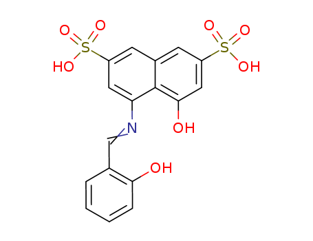 4-Hydroxy-5-((2-hydroxybenzylidene)aMino)naphthalene-2,7-disulfonic acid