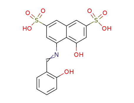 Molecular Structure of 32266-60-7 (AZOMETHINE H)