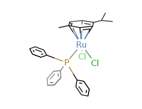 Dichloro(p-cymene)triphenylphosphineruthenium(II) dichloromethane adduct