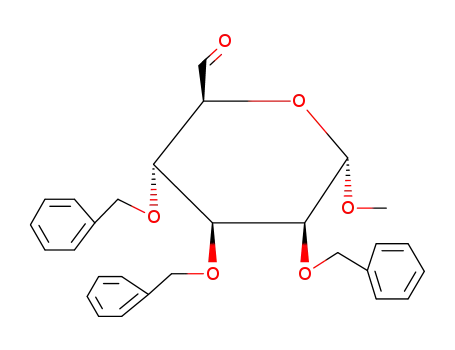 methyl 2,3,4-tri-O-benzyl-α-D-manno-hexodialdo-1,5-pyranoside