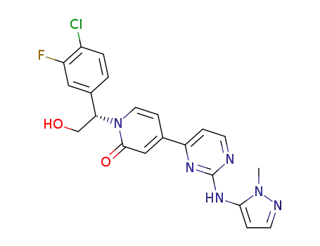 Molecular Structure of 1453848-26-4 (GDC-0994)
