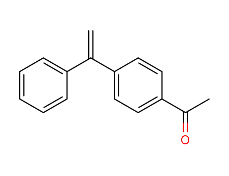 Molecular Structure of 87324-13-8 (Ethanone, 1-[4-(1-phenylethenyl)phenyl]-)
