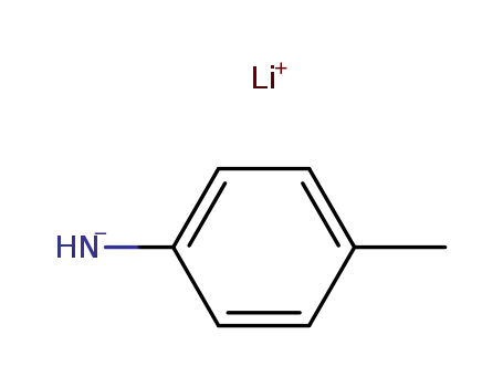 Molecular Structure of 50636-21-0 (Benzenamine, 4-methyl-, monolithium salt)