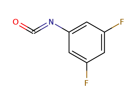 Molecular Structure of 83594-83-6 (3,5-DIFLUOROPHENYLISOCYANATE)