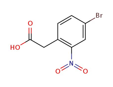 2-(4-Bromo-2-nitrophenyl)acetic acid