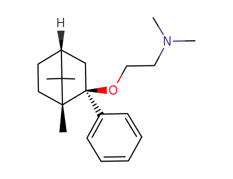 Ethanamine, N,N-dimethyl-2-(((1R,2S,4R)-1,7,7-trimethyl-2-phenylbicyclo(2.2.1)hept-2-yl)oxy)-
