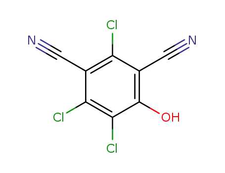 Molecular Structure of 28343-61-5 (CHLOROTHALONIL-4-HYDROXY)