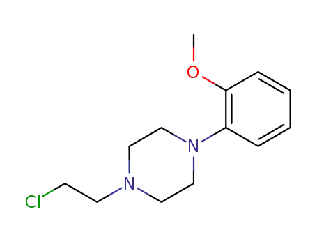Molecular Structure of 43091-72-1 (1-(2-METHOXYPHENYL)-4-(2-CHLOROETHYL)PIPERAZINE DIHYDROCHLORIDE)