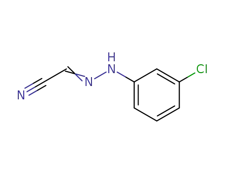 Molecular Structure of 2792-22-5 ([(3-chlorophenyl)hydrazono]acetonitrilo)