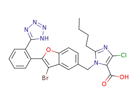 Molecular Structure of 145781-32-4 (Zolasartan)