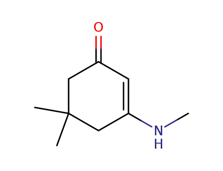 Molecular Structure of 701-58-6 (5,5-DIMETHYL-3-(METHYLAMINO)-2-CYCLOHEXEN-1-ONE)