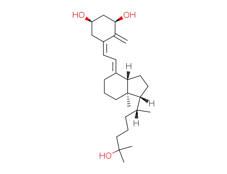 Molecular Structure of 66791-71-7 (1-epi-Calcitriol)