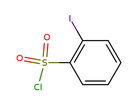 Molecular Structure of 63059-29-0 (2-IODOBENZENE-1-SULFONYL CHLORIDE)