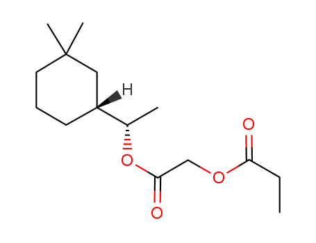 Aceticacid,(1-oxopropoxy)-,1-(3,3-dimethylcyclohexyl)ethyl