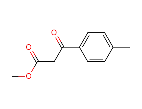 Molecular Structure of 22027-51-6 (METHYL 3-(4-METHYLPHENYL)-3-OXOPROPANOATE)
