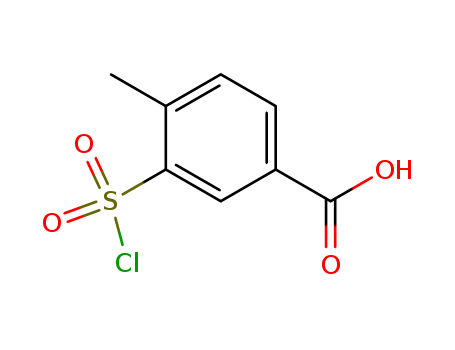 Benzoic acid,3-(chlorosulfonyl)-4-methyl-