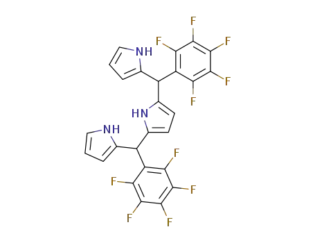 5,10-bis(pentafluorophenyl)tripyrrane