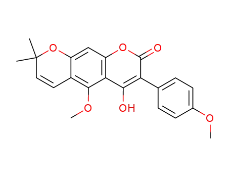 Molecular Structure of 5307-59-5 (robustic acid)