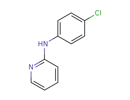 Molecular Structure of 22681-77-2 (N-(4-chlorophenyl)pyridin-2-amine)