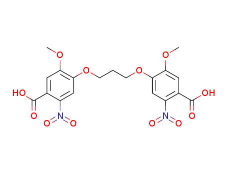 4,4'-(Propane-1,3-diylbis(oxy))bis(5-methoxy-2-nitrobenzoic acid)