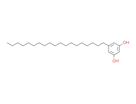 Molecular Structure of 35176-46-6 (1,3-DIHYDROXY-5-NONADECYLBENZEN)