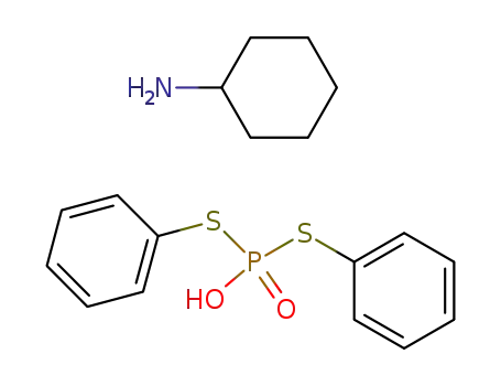 Molecular Structure of 67941-87-1 (cyclohexylammonium S,S-diphenyl phosphorodithioate)