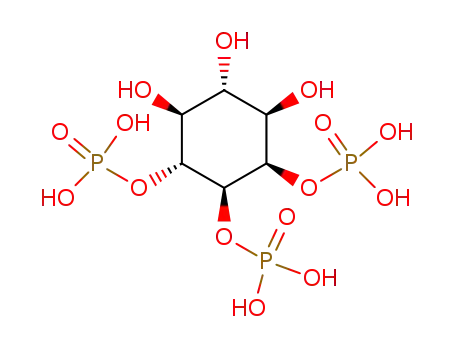 Molecular Structure of 28841-62-5 (inositol 1,2,6-triphosphate)