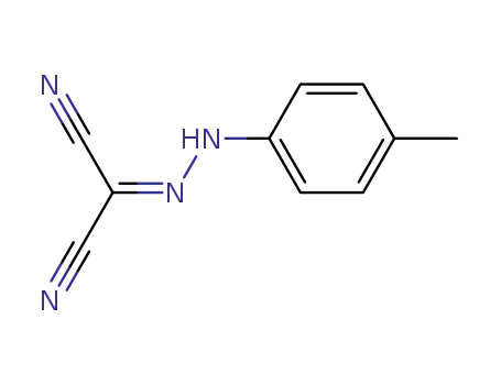 Molecular Structure of 40257-94-1 ([2-(4-Methylphenyl)hydrazono]propanedinitrile)