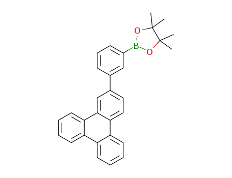 Molecular Structure of 1115639-92-3 (4,4,5,5-tetraMethyl-2-(3-(triphenylen-2-yl)phenyl)-1,3,2-dioxaborolane)