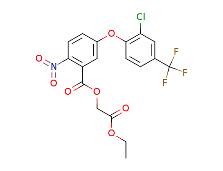 Molecular Structure of 77501-90-7 (Fluoroglycofen-ethyl)