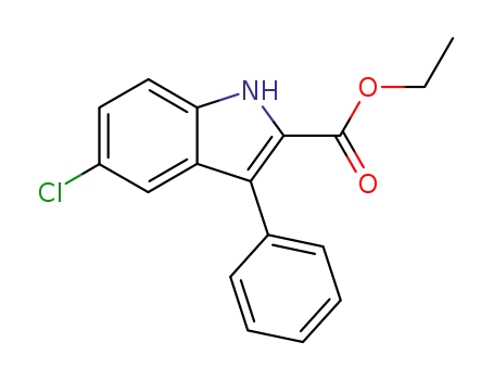 ethyl 5-chloro-3-phenyl-1H-indole-2-carboxylate