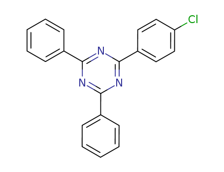 2-(P-CHLOROPHENYL)-4,6-DIPHENYL-S-TRIAZINE CAS No.3114-52-1