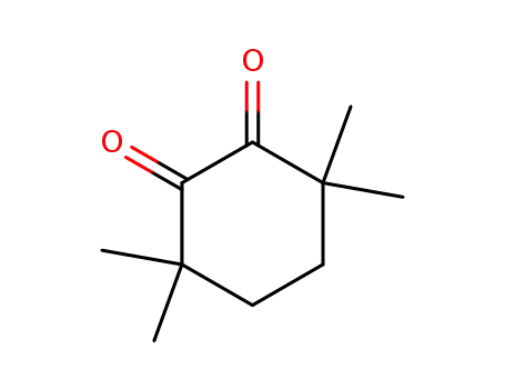 Molecular Structure of 20651-89-2 (3,3,6,6-Tetramethylcyclohexane-1,2-dione)