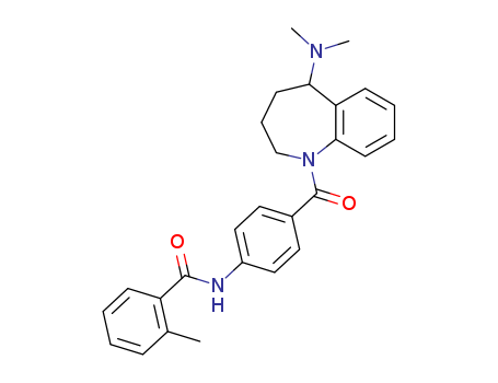 N-[4-[5-(dimethylamino)-2,3,4,5-tetrahydro-1-benzazepine-1-carbonyl]phenyl]-2-methylbenzamide