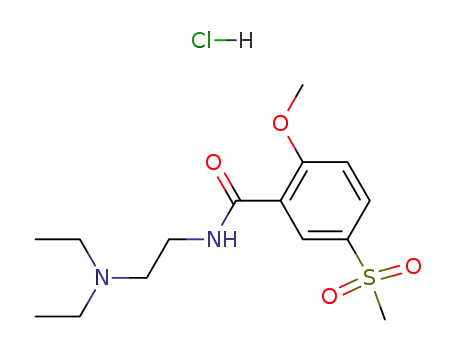 Molecular Structure of 51012-33-0 (Tiapride hydrochloride)