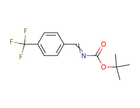 Carbamic acid, [[4-(trifluoromethyl)phenyl]methylene]-, 1,1-dimethylethyl
ester
